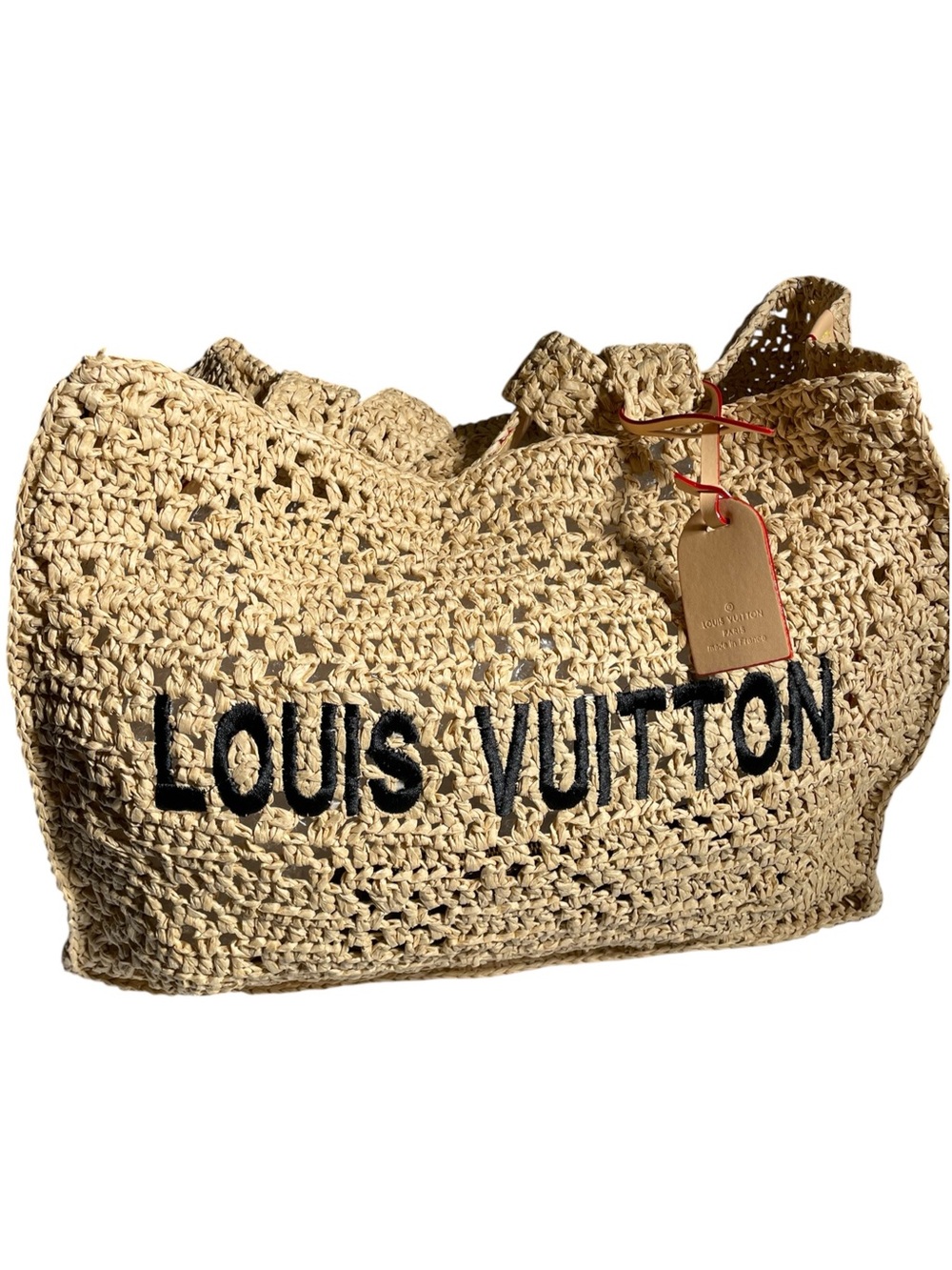 👜 Women’s Raffia Oversized Tote 👜 - Picture 2 of 13